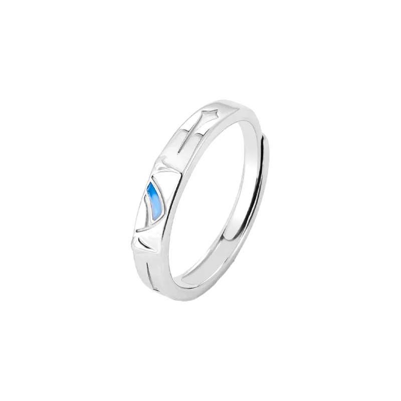 MAGICPOLE 925 Sterling Silver Rings Unisex Silver-2