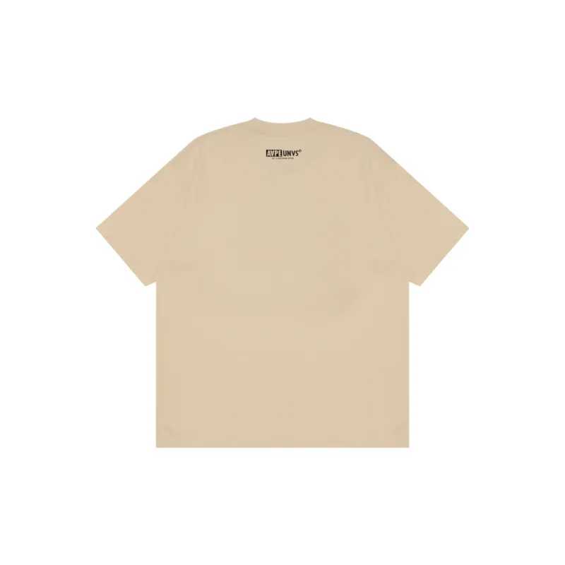 Aape Moonface print Cotton T shirt-3