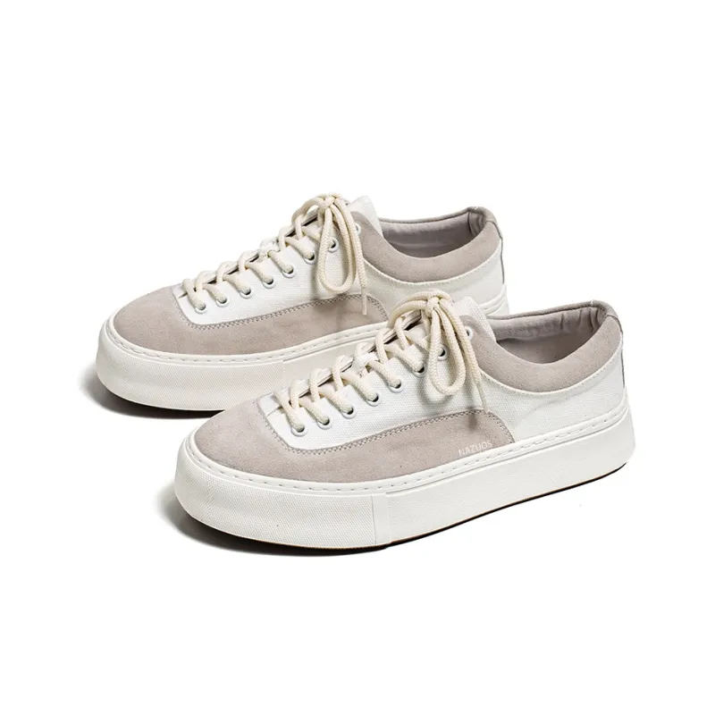 Rummaden Slip Resistant, Abrasion Resistant, Breathable, Lightweight Low Top Canvas Shoes Men's-2