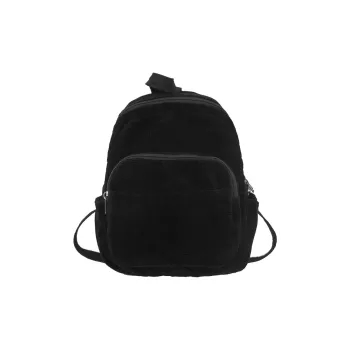BALANG Corduroy Backpack Unisex White Black Red Green Brown