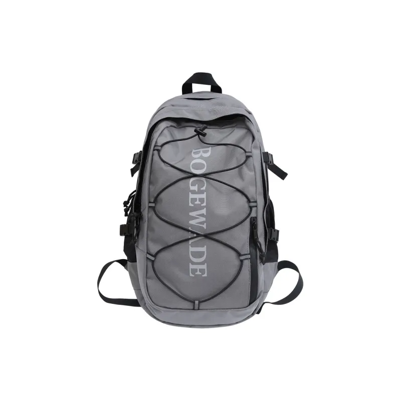 BALANG Mesh Backpack Regular Unisex Gray, Black-2