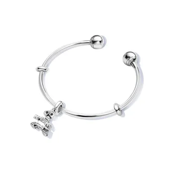 Pandora Bangles Women's Silver