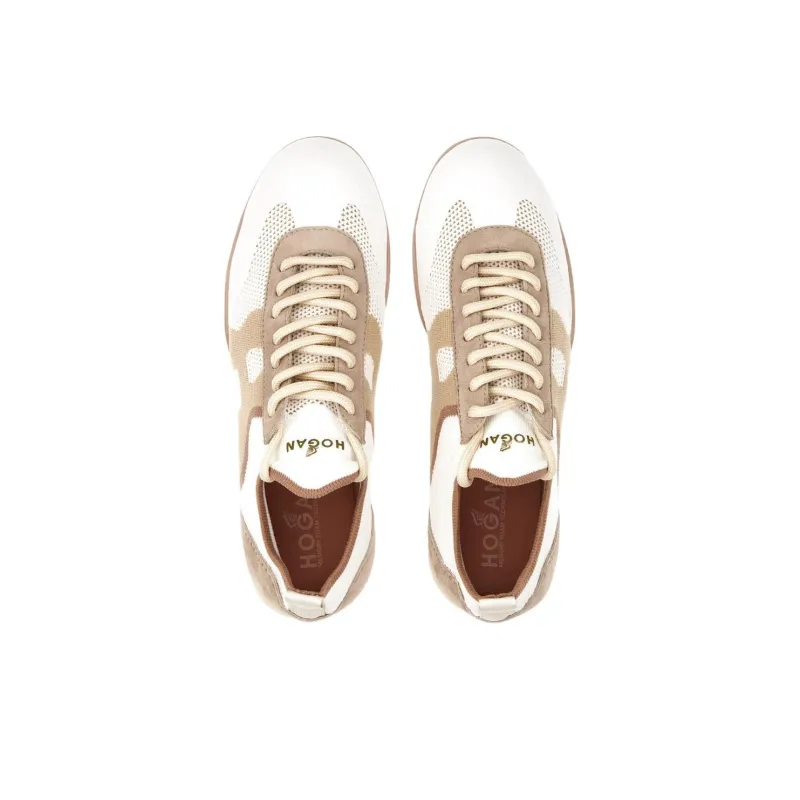 HOGAN Mesh-panelled Logo-print Sneakers-2