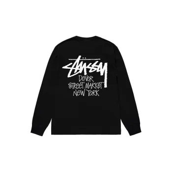 Stussy World Tour L/S Tee - POIZON