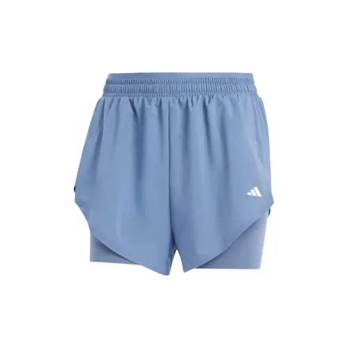 Adidas Clothing Casual Shorts Women's Blue