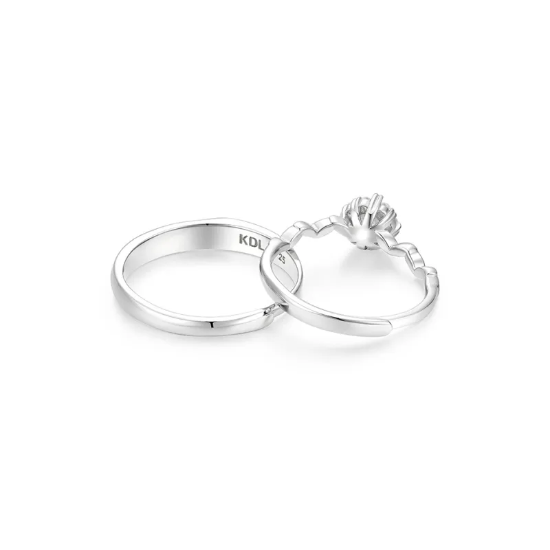 KADER 925 Sterling Silver Rings Unisex-3