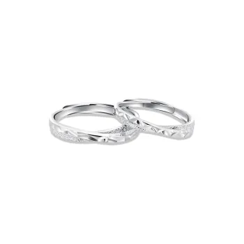 RINGLOVE 999 Fine Silver Rings Unisex