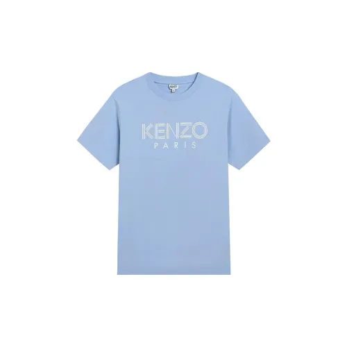 KENZO T-Shirts Men Sky Blue