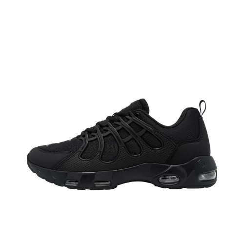 LARNMERN Outdoor Shoes Men Low-Top Black