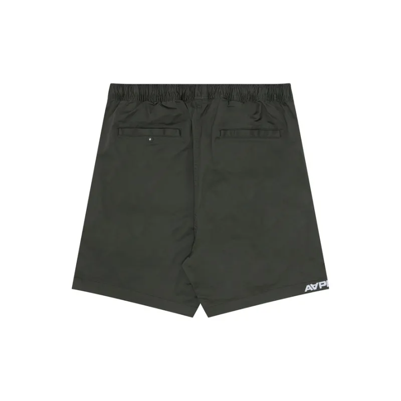 Aape By *A Bathing APE® Logo embroidered Elasticated waist Shorts-5