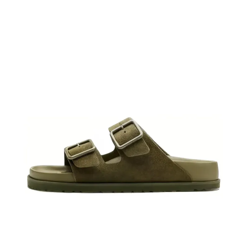 Birkenstock Arizona Avantgarde Suede Slides-0