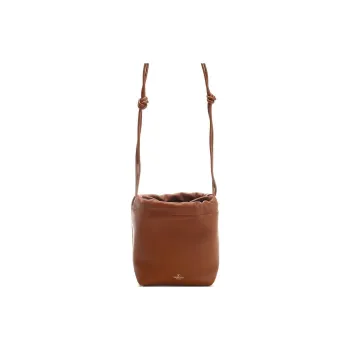 Valentino VLogo Pouf Drawstring Mini Bucket Bag