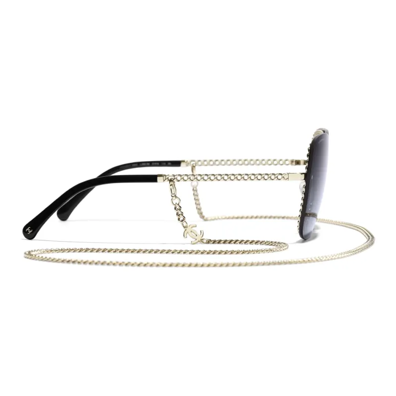 CHANEL Sunglasses Unisex-4