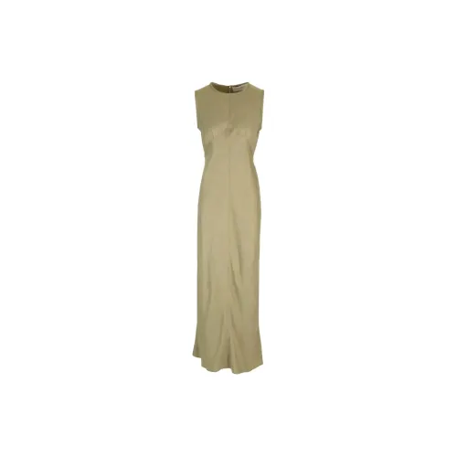 Golden Goose Sleeveless Dresses Women's Olive Green