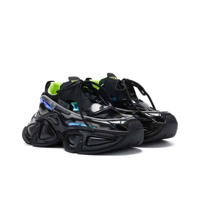 VINYVIOLA Cushioned Wear Resistant Height Increasing Low Top Chunky Sneakers Unisex-8