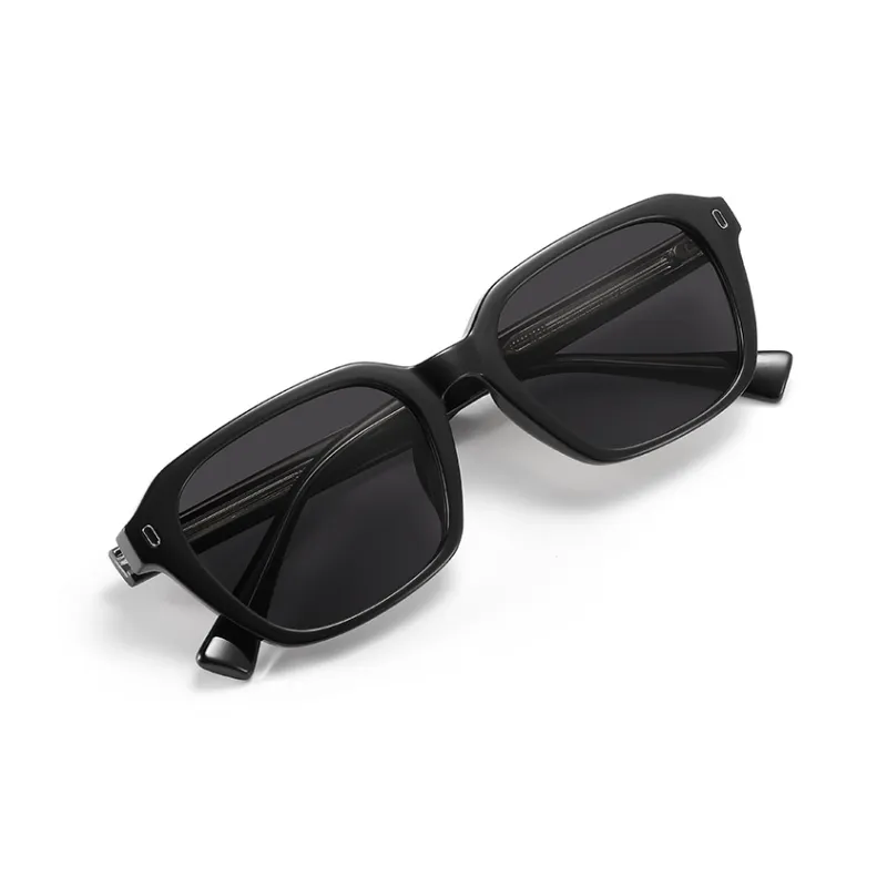 BERTHA Plate Frame Square Sunglasses Unisex-2