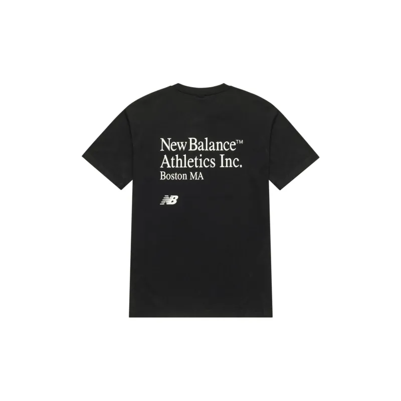 New Balance T Shirt Unisex Black-1