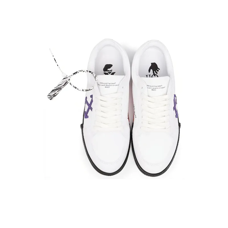 OFF WHITE Vulc Low White/Purple SS21-3