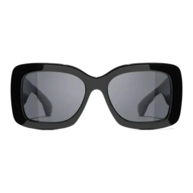 CHANEL Rectangle Polarized Sunglasses-0