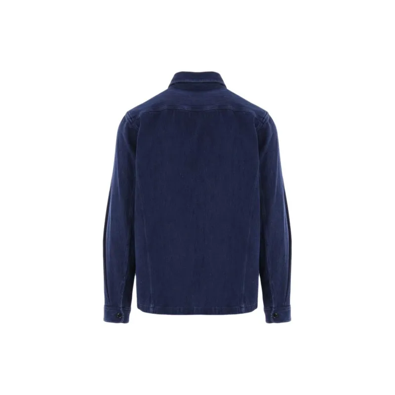 TF SS24 Denim Jacket Men's Marine Blue-1