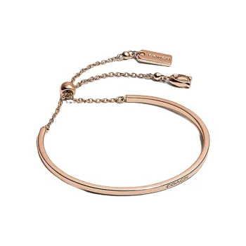 COACH Bangles Women's Rose Gold