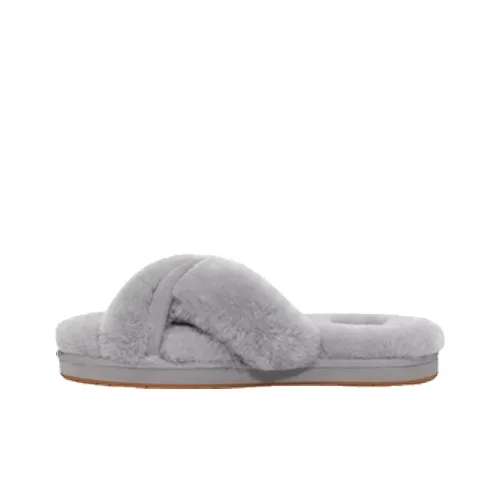 UGG Slide Slippers Women's Gray Purple