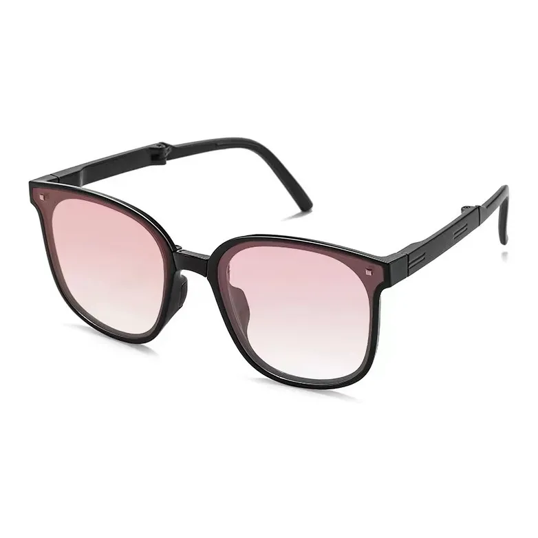 SOMAN PC Round Sunglasses Unisex-3