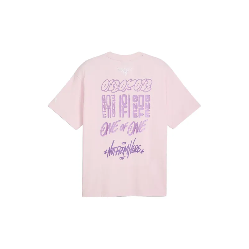PUMA T Shirts Unisex Pink-1