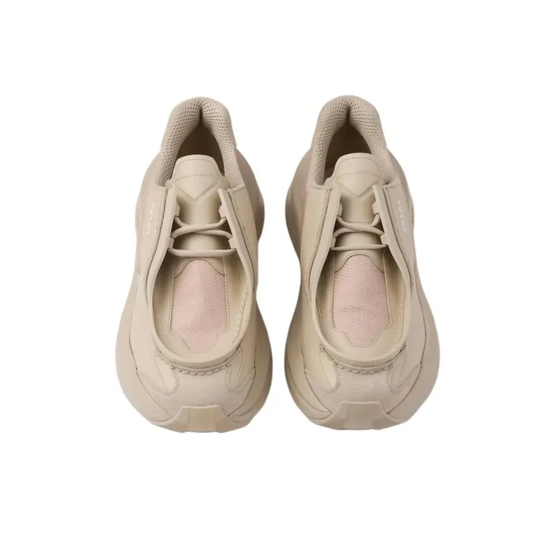 PRADA Systeme Leather Sneakers-4