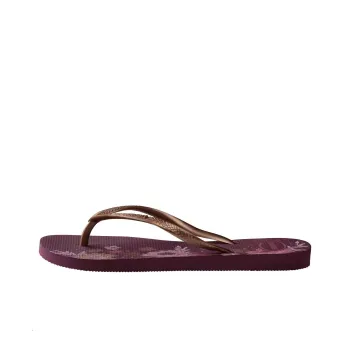 Havaianas Abrasion Resistant Flip Flops Women's Purple Gold