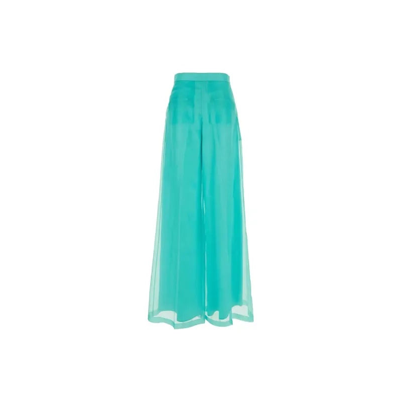 MaxMara High Waisted Straight Leg Pants-1