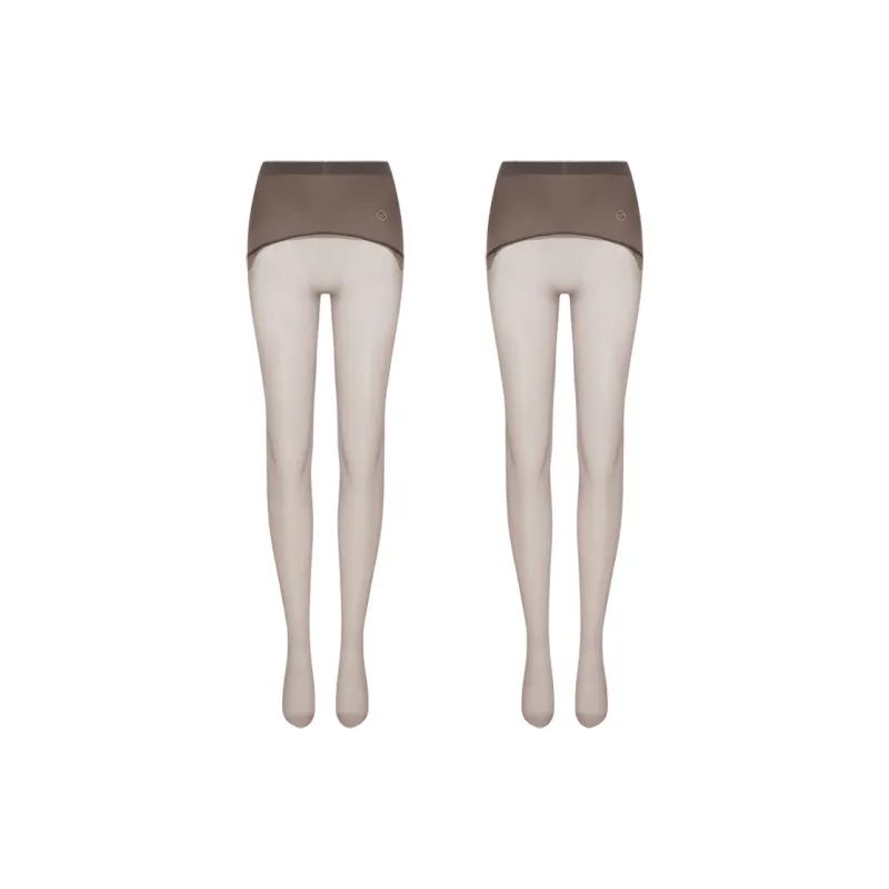Limerence M Stockings Women's 2 Pack Flight Attendant Gray-0