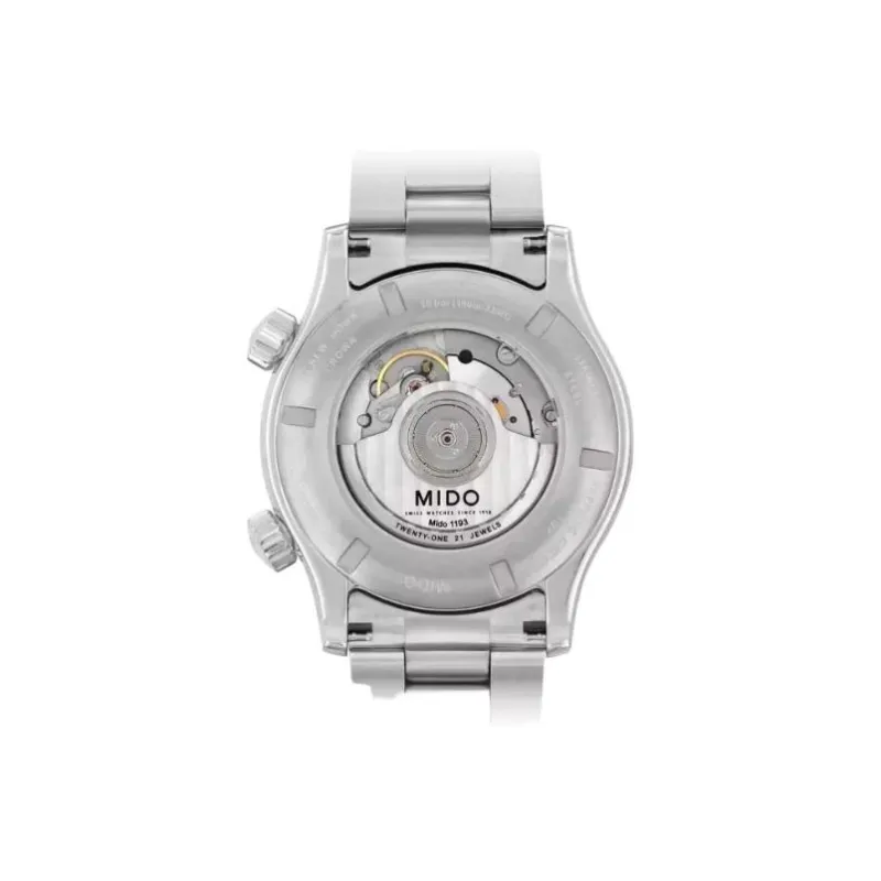 MIDO Helm Collection Automatic Mechanical Movement Men's Watches Watch 42mm White Dial-2