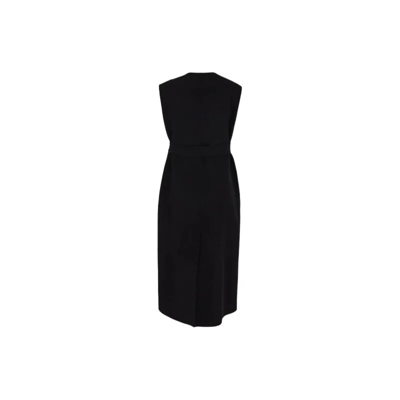 MaxMara Plava Double Breasted Belted Coat-1