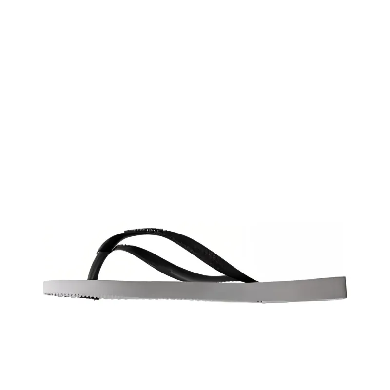 Havaianas Abrasion Resistant Slip Resistant Flip Flops Women's Black Silver-0