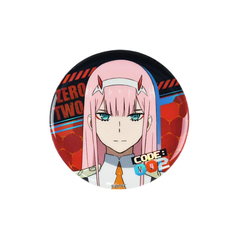 BOOM COMIC DARLING In The FRANXX 02 Laser Badges-0