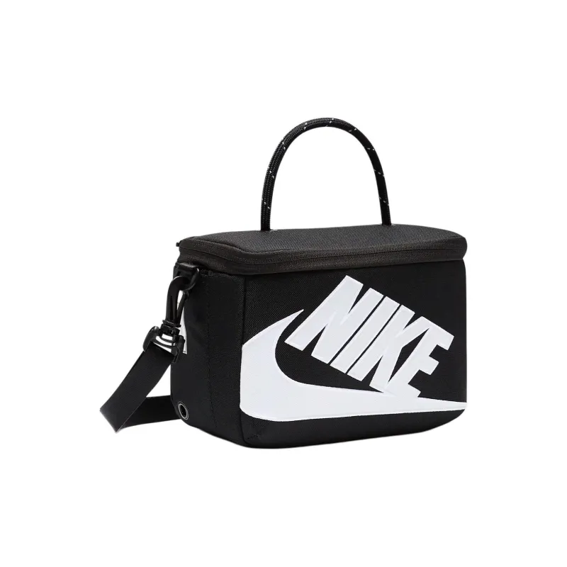 Nike Mini Shoe Box 3L Cross-Body Bag Black/White-1