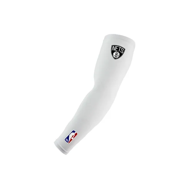 NBA Arm Guards 2 Pack Black White Unisex-15
