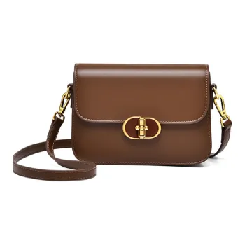 Versman PU Small Milk Brick Bag Regular Women's Chocolate/Classic Black/Beige