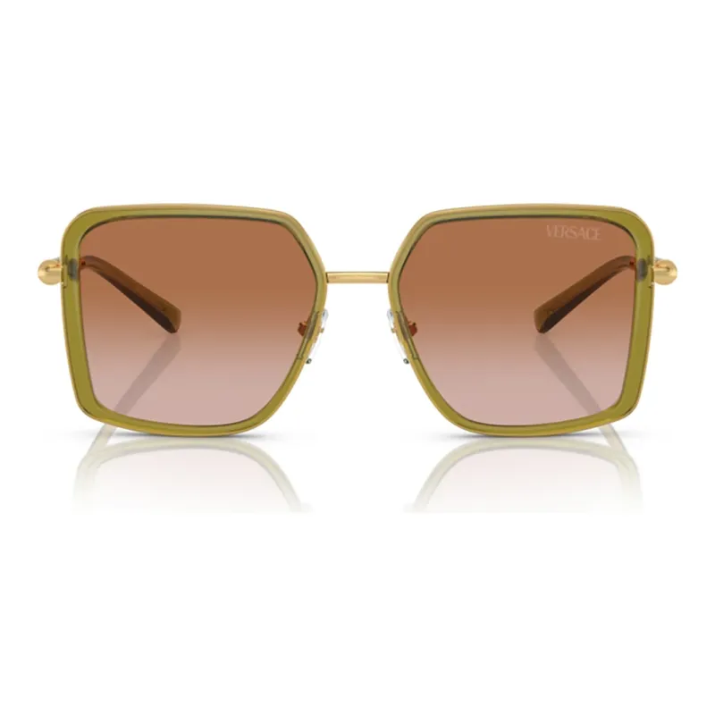 VERSACE Oversized Square Sunglasses-1
