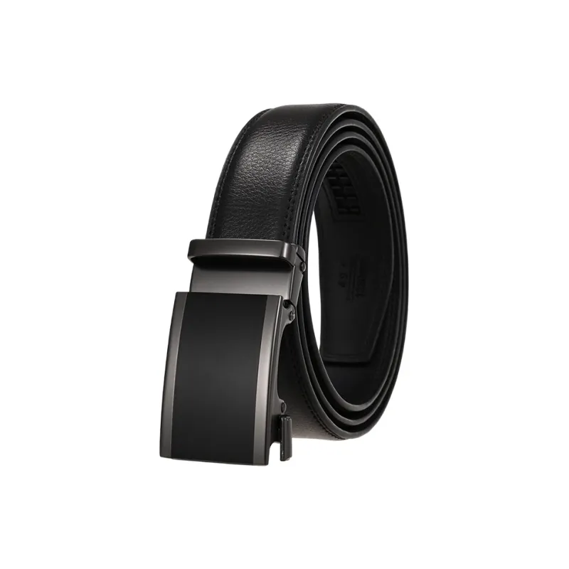 CARTELO Cow Leather Belts Men's 3.5cm-2