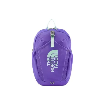 THE NORTH FACE Recycled Polyester Outdoor Mountaineering Bag Backpack Unisex Paisley Purple