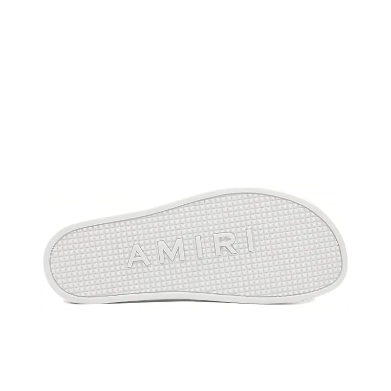AMIRI Slide Slippers Women's White-4
