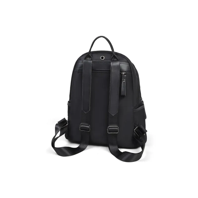 PT'SON Oxford Backpack Regular Unisex Black-2