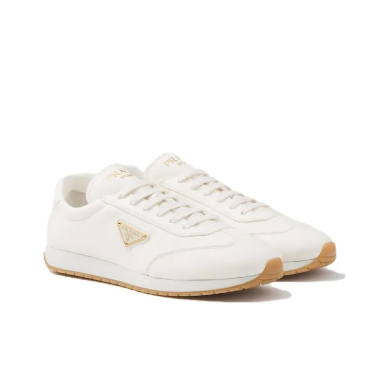 PRADA Low Top Casual Shoes Men's Ecru-2