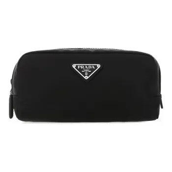 PRADA Recycled Nylon Clutch Men's Black
