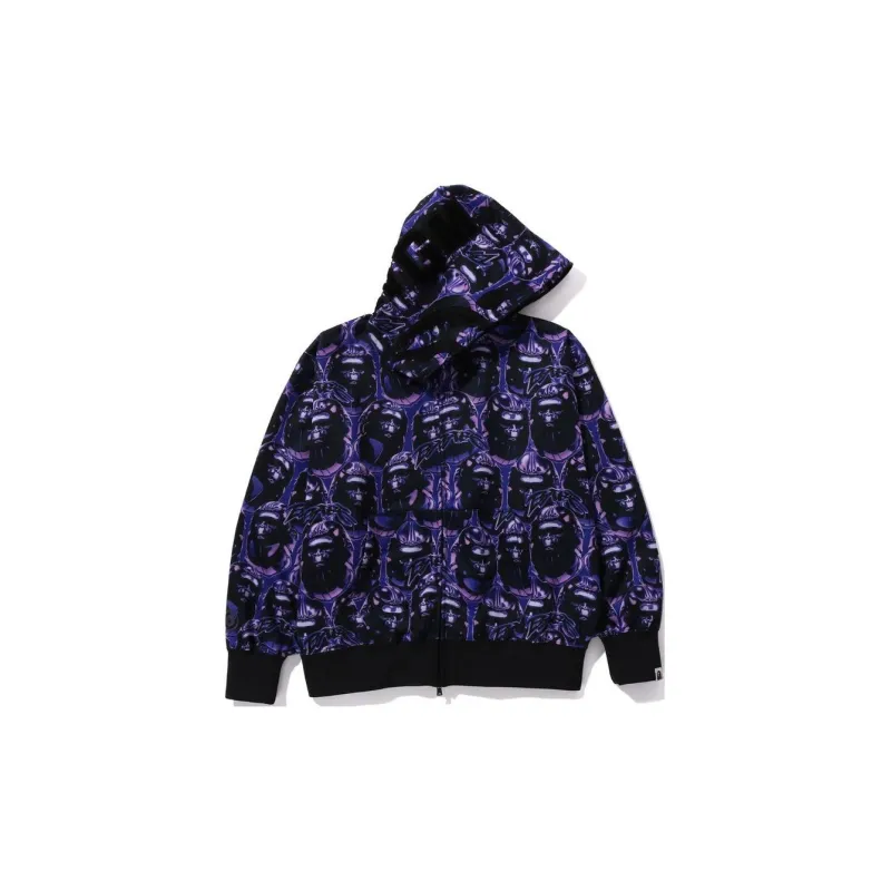 Bape Ape Head Graffiti Shark Full Zip Hoodie-3