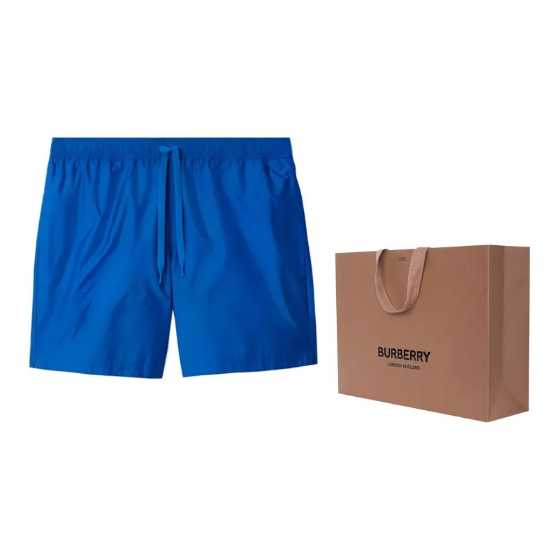 Burberry SS24 Casual Shorts Men's Canvas Blue-2
