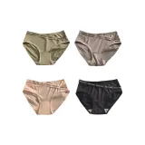 4 Pack (Milk Green+Gray+Nude Pink+Black)