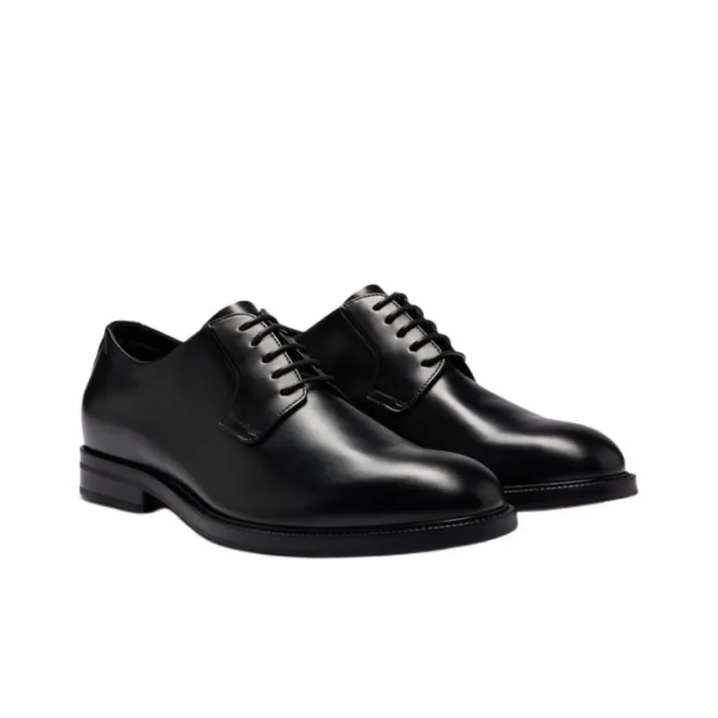 BOSS Leather Derby Shoes-2